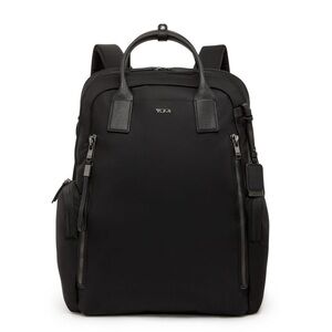 Tumi VOYAGEUR Atlanta Backpack in Black/Gunmetal